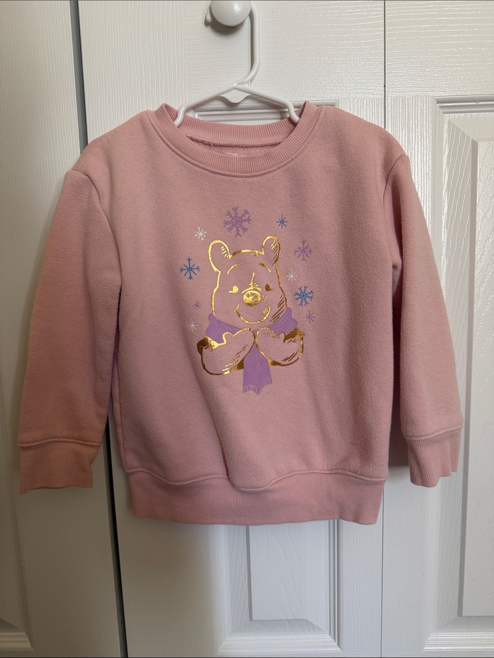 Jumping Beans Pale Pink Winnie the Pooh Graphic Sweatshirt, Toddler 3T